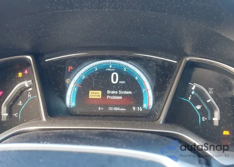 2016 Honda Civic Ex-L from USA, damaged, VIN 19XFC1F77GE205666